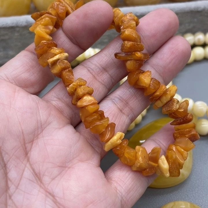 琥珀未镶嵌裸石蜜蜡