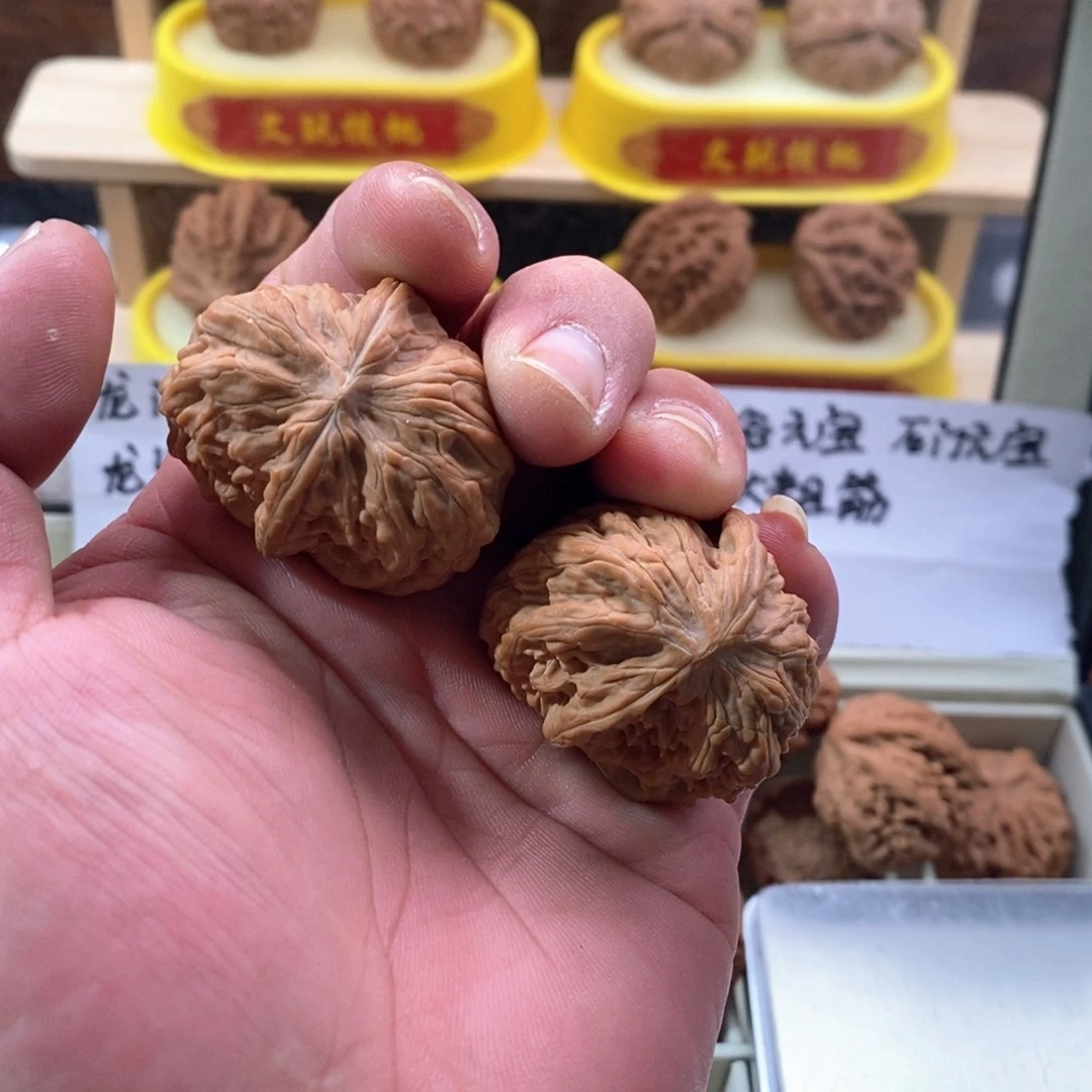 吊坠文玩核桃磨盘半壁