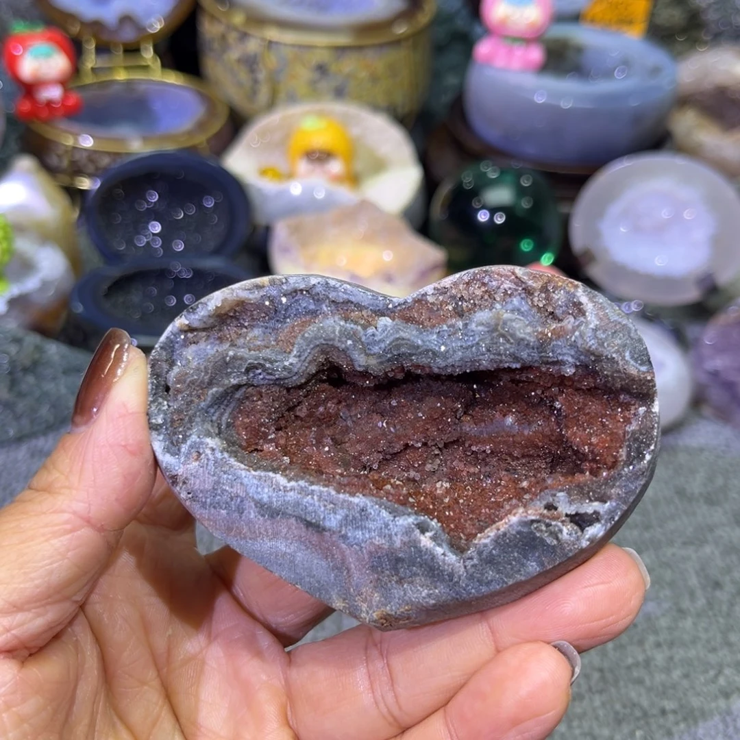 未镶嵌摆件紫晶水晶