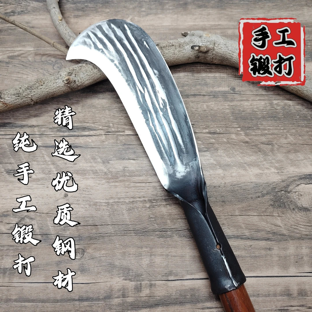 手工锻打加厚柴刀户外多功能农用工具劈柴砍树专用