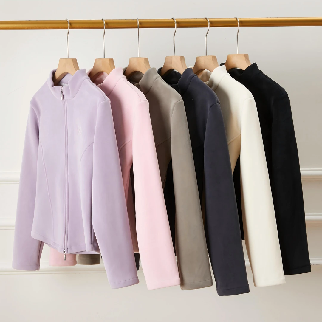 B 门店5&49！蚂蚁腰外套」绵羊毛蚕丝混纺蓄热加绒休闲上衣 C24901