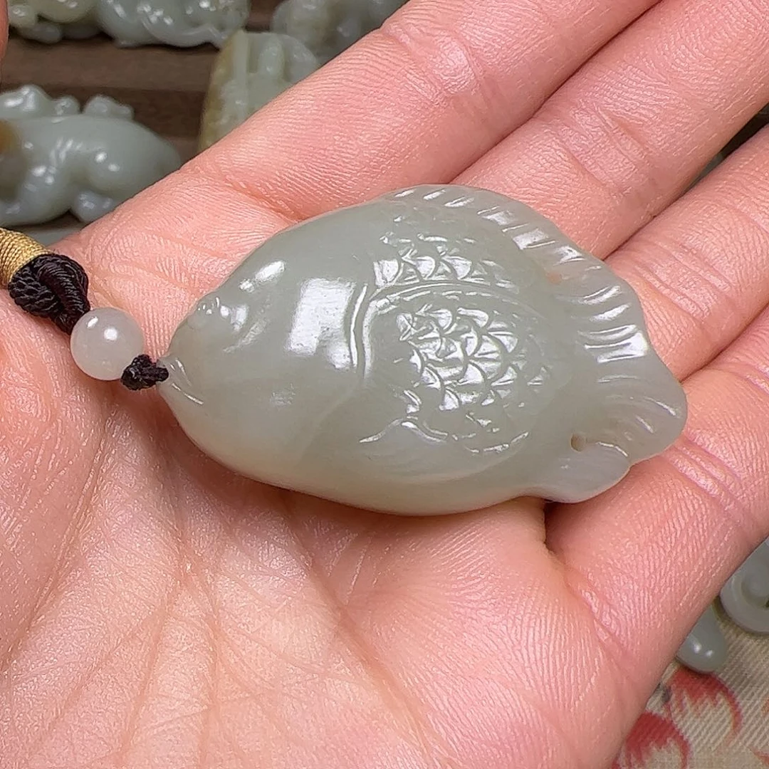 和田玉挂件未镶嵌