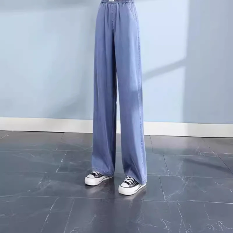 春夏时尚灵动随性舒适牛仔库