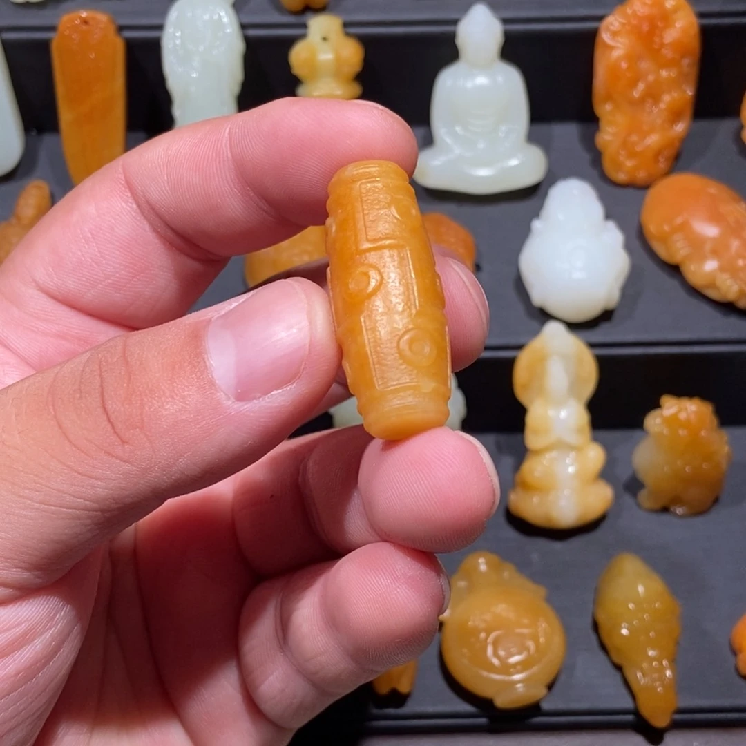 一***～和田玉未镶嵌颈饰