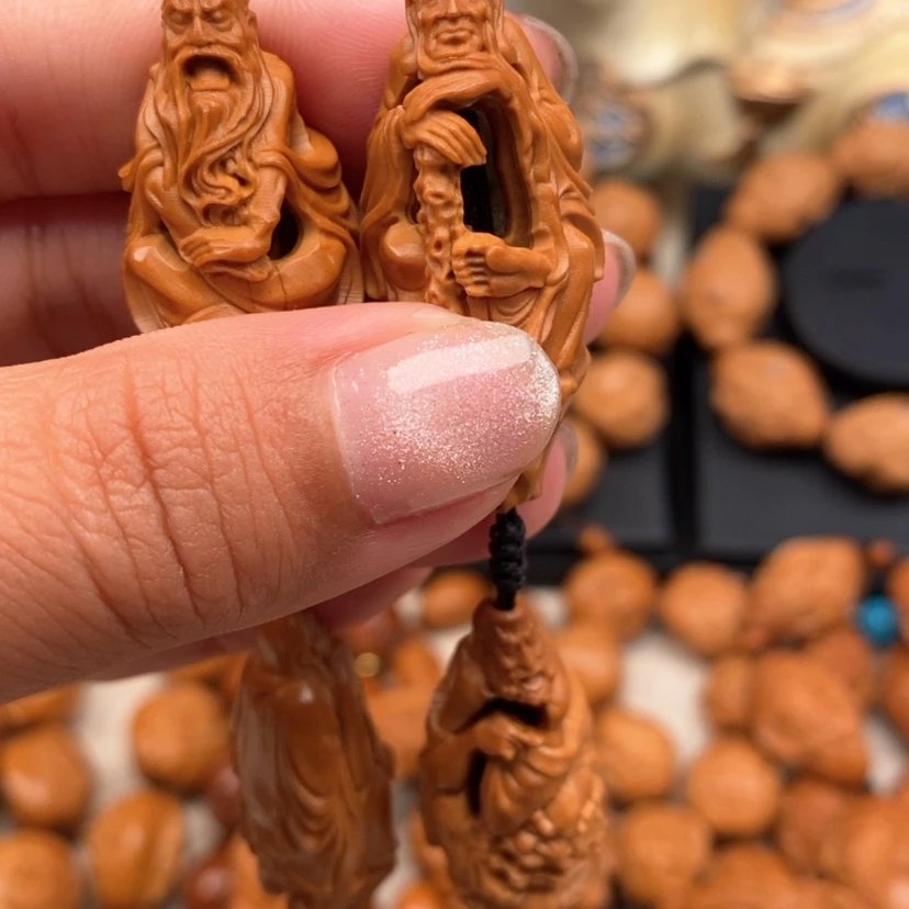 【闪购商品】橄榄核吊坠橄榄手工雕刻工艺