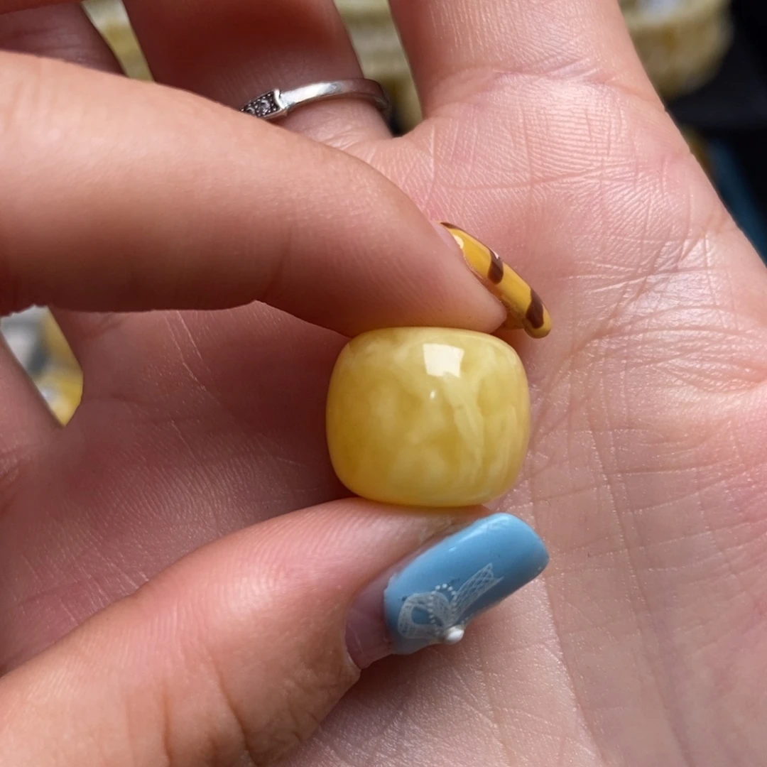 蜜蜡未镶嵌珠宝奇石12.7mm