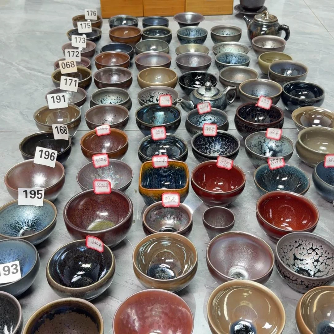 茶盏上***：徐国清建盏瑕疵品