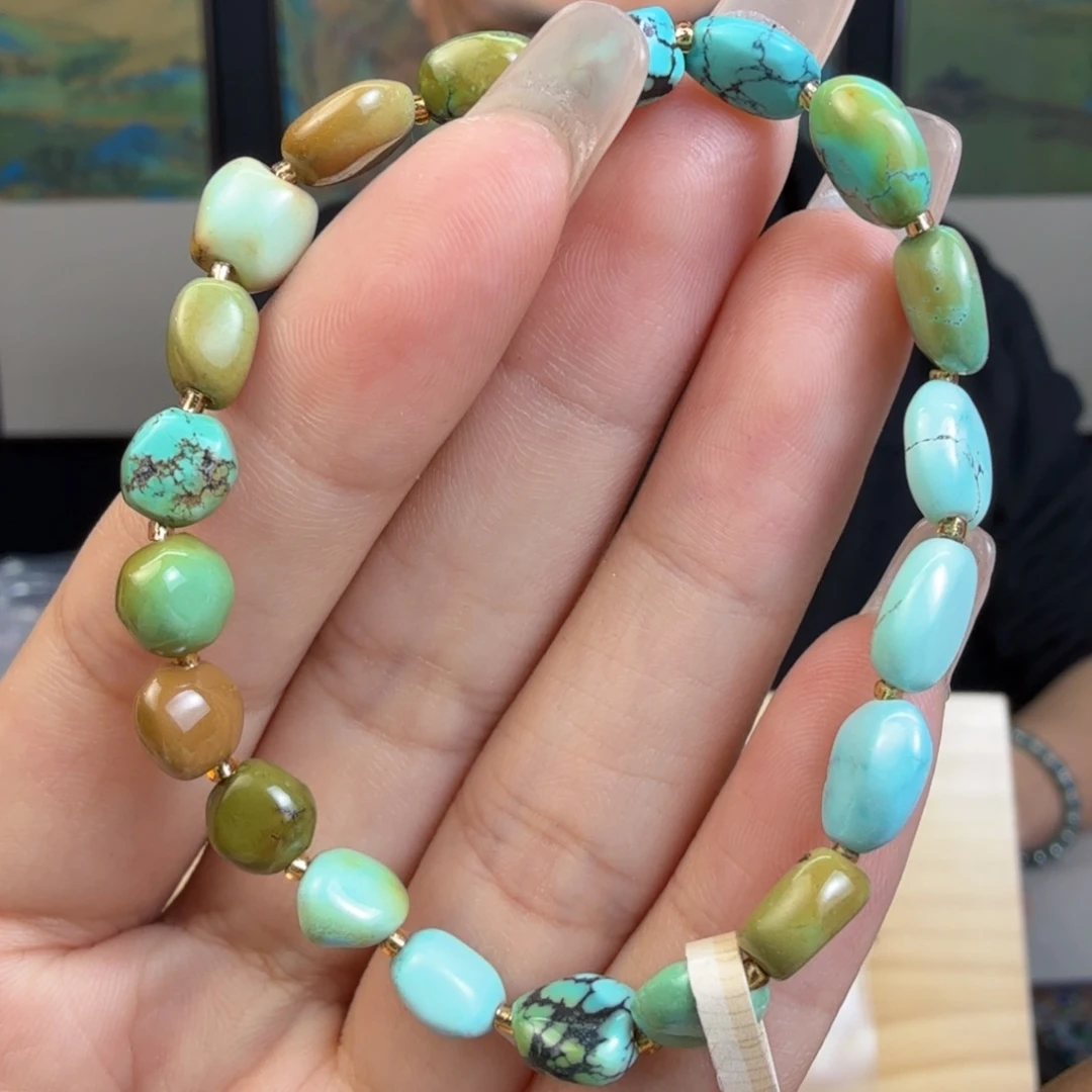 绿松石未镶嵌珠宝奇石