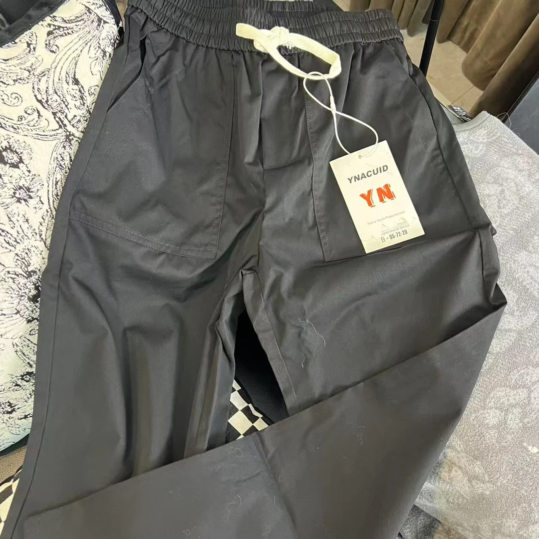 NK0710春季休闲百搭经典小直筒工装款裤子