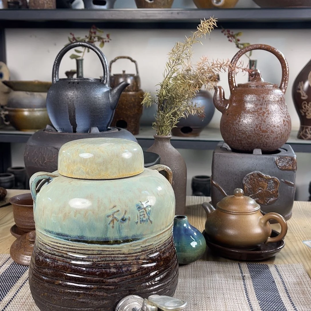 紫砂粗陶实用砂锅