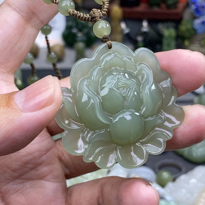 ❀***❀和田玉未镶嵌颈饰