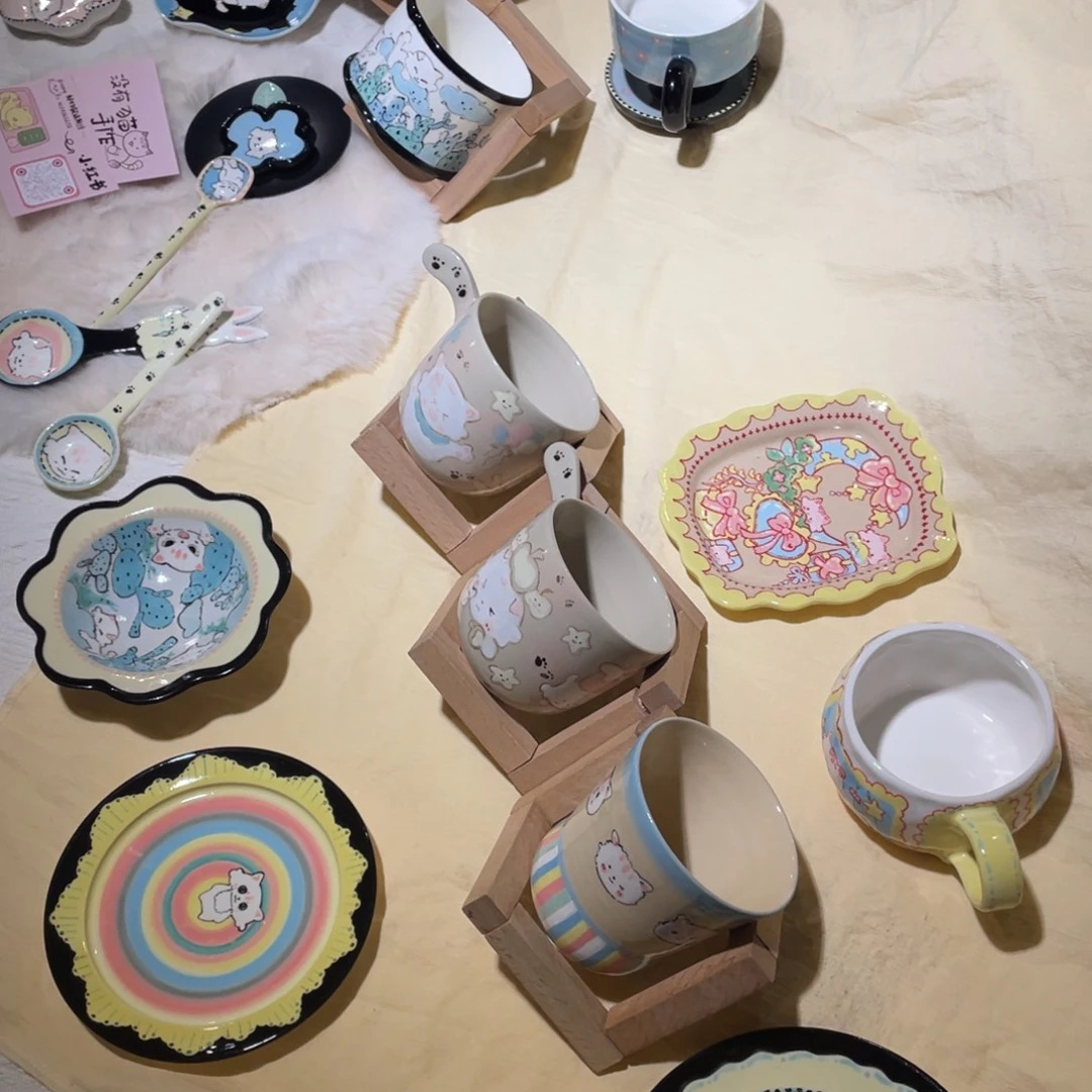 景德镇集市摊位红11