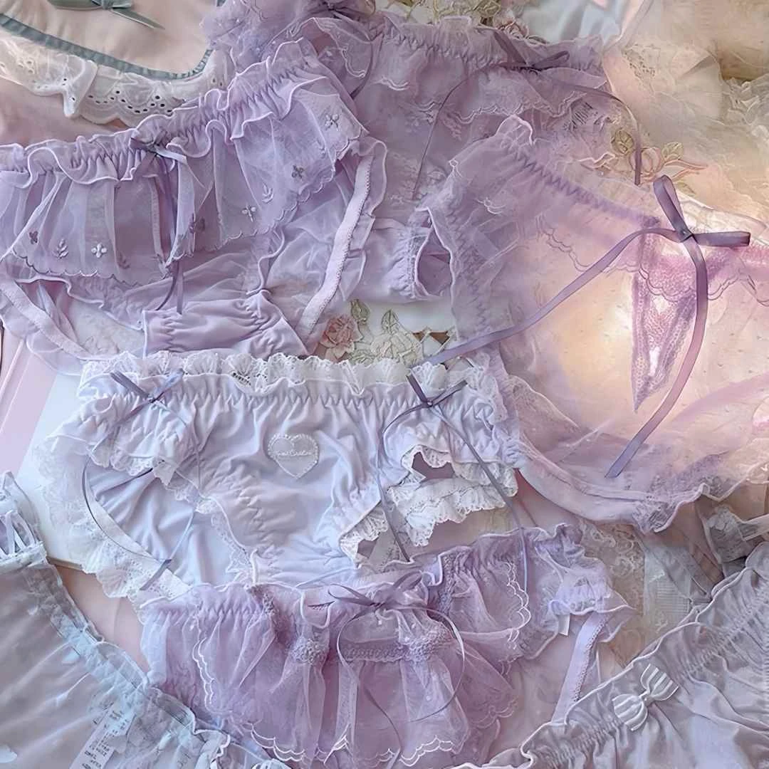 [331-340]奶气仙仙の日系少女可爱蕾丝性感纯欲风内裤合集