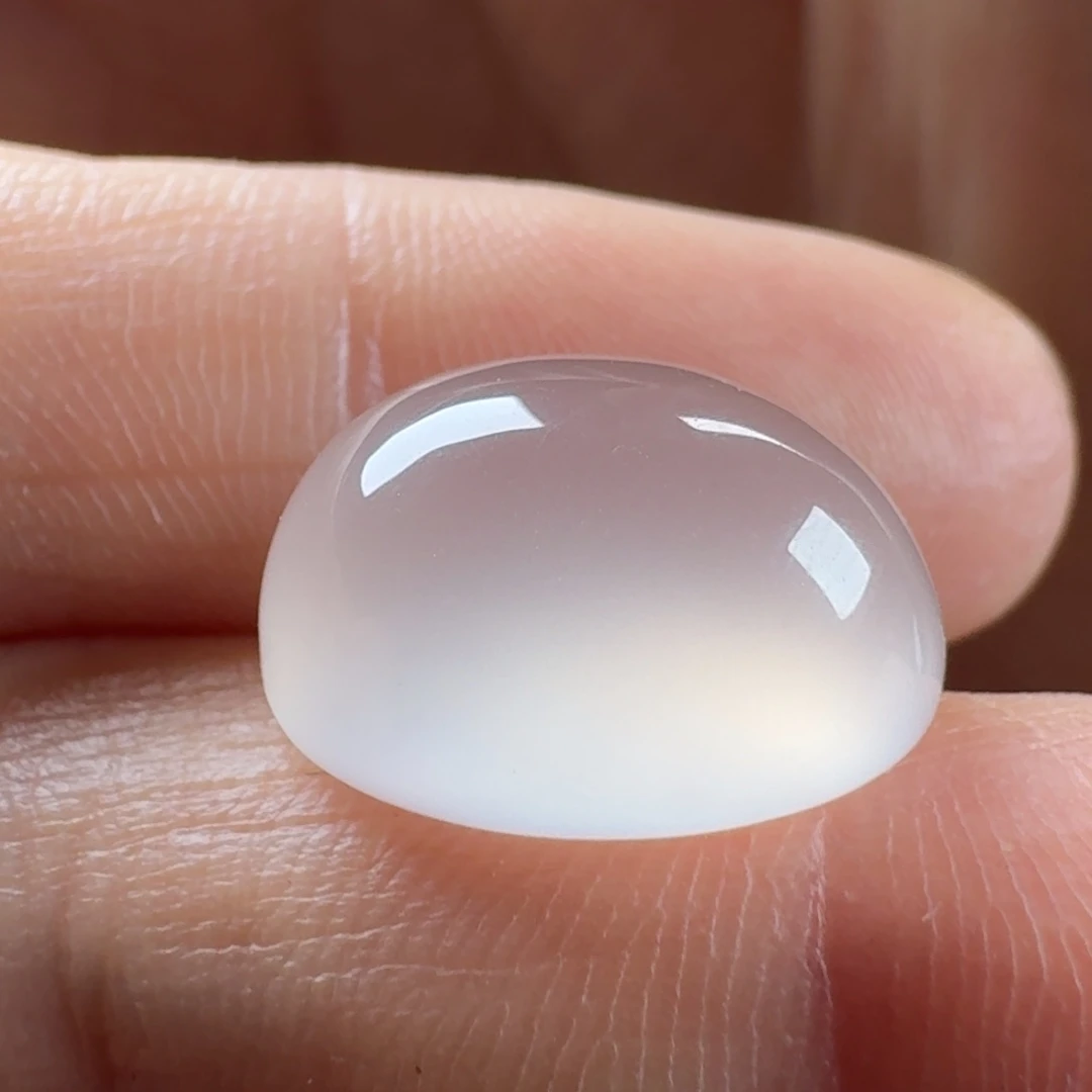 未镶嵌荔枝冻蛋面玛瑙/玉髓