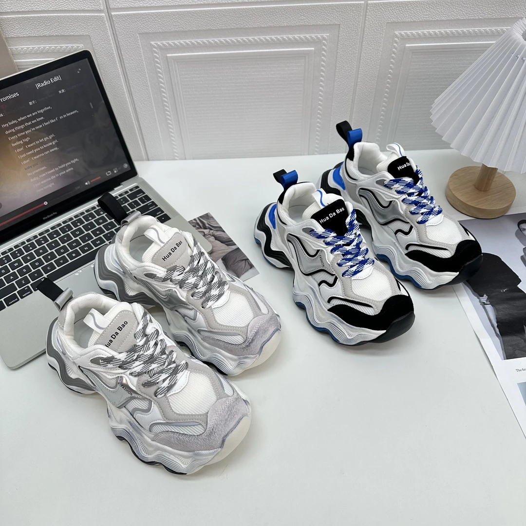 2025夏季新款老爹时尚百搭厚底休闲鞋 5009