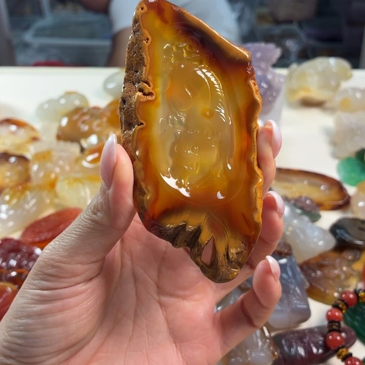未镶嵌吊坠(不含链)玛瑙/玉髓