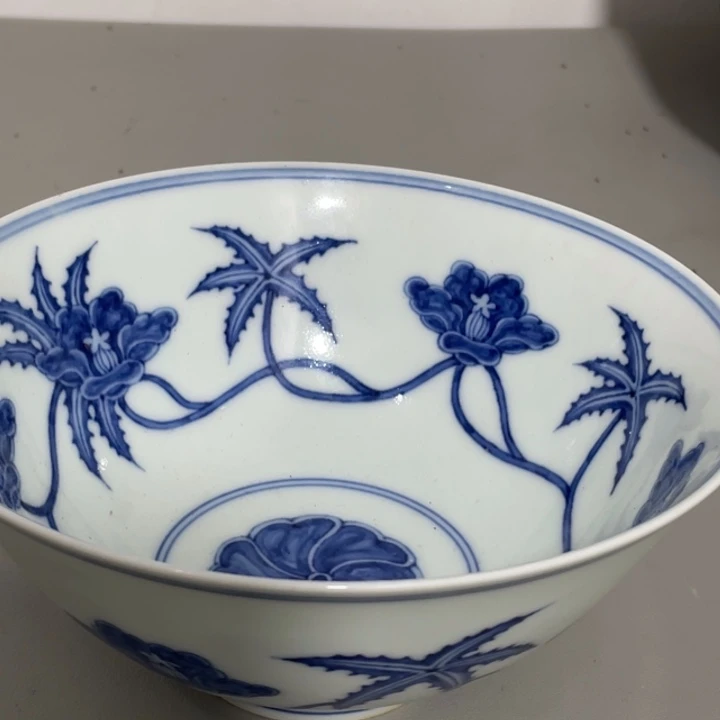 林****摆件青花碗瓷器摆件