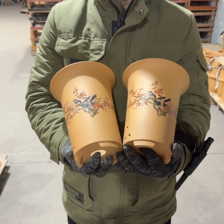 花盆紫砂破损补发