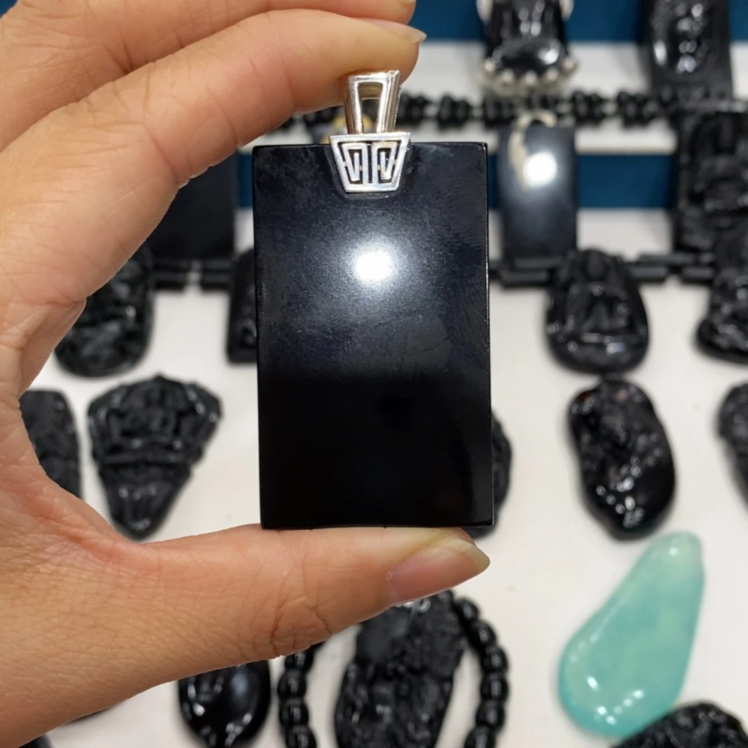 夜***学蛇纹石玉未镶嵌吊坠吊坠吊坠吊坠