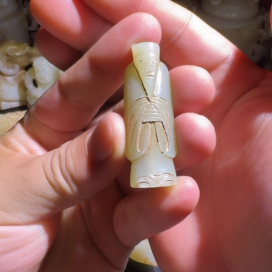 和田玉（糖玉）未镶嵌挂件