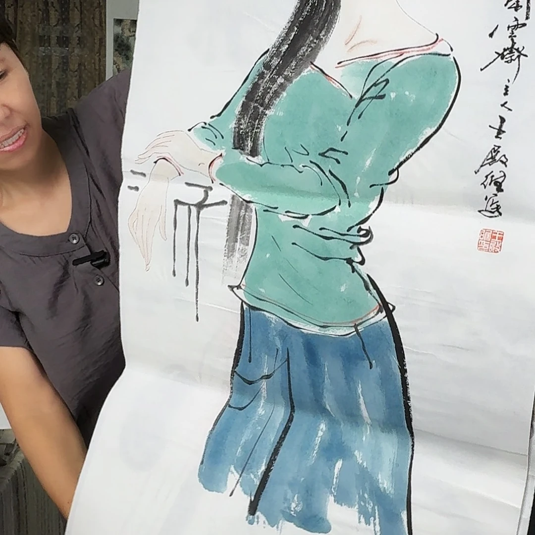纯手绘的好作品品