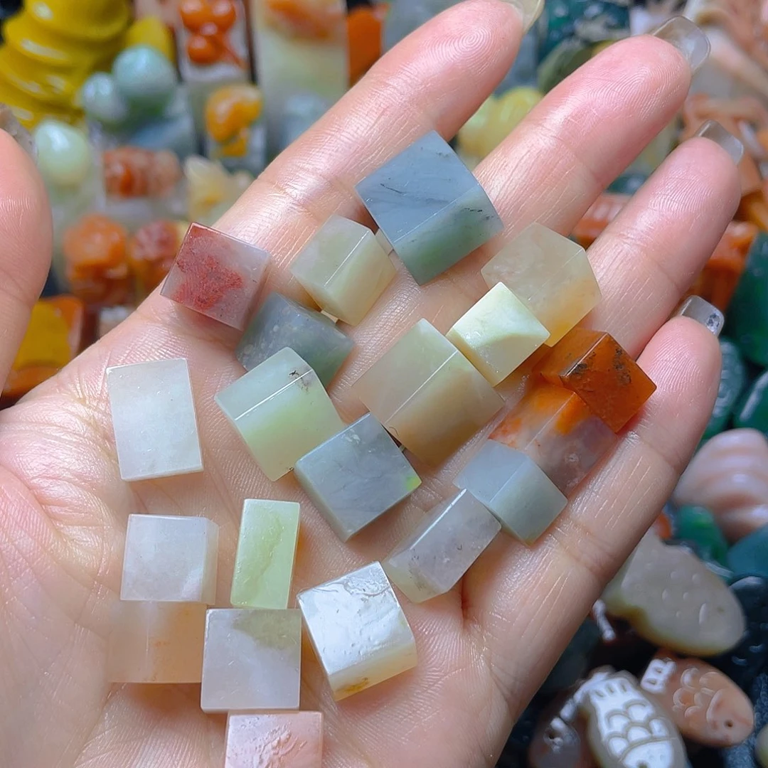 青田石印石小方块