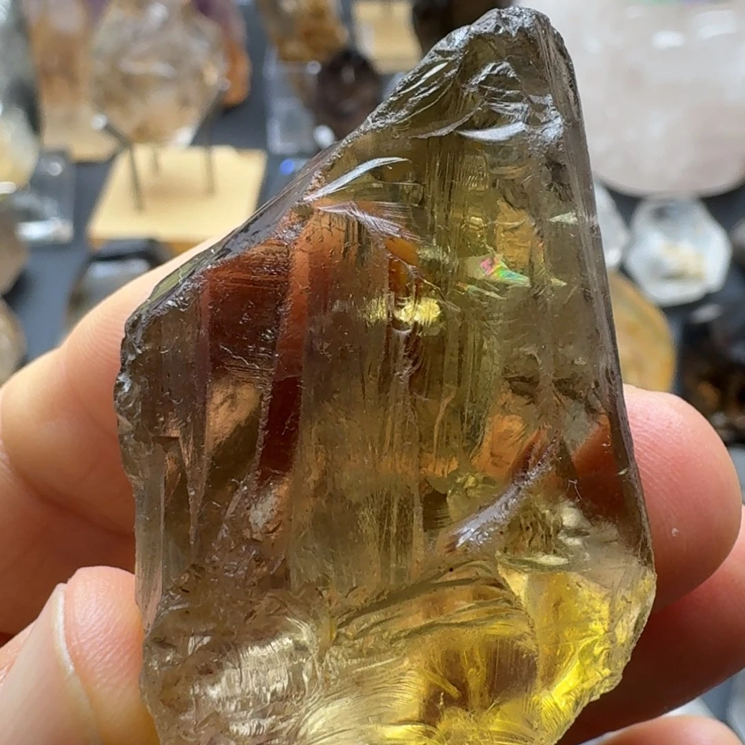 石材巴西黄水晶福利