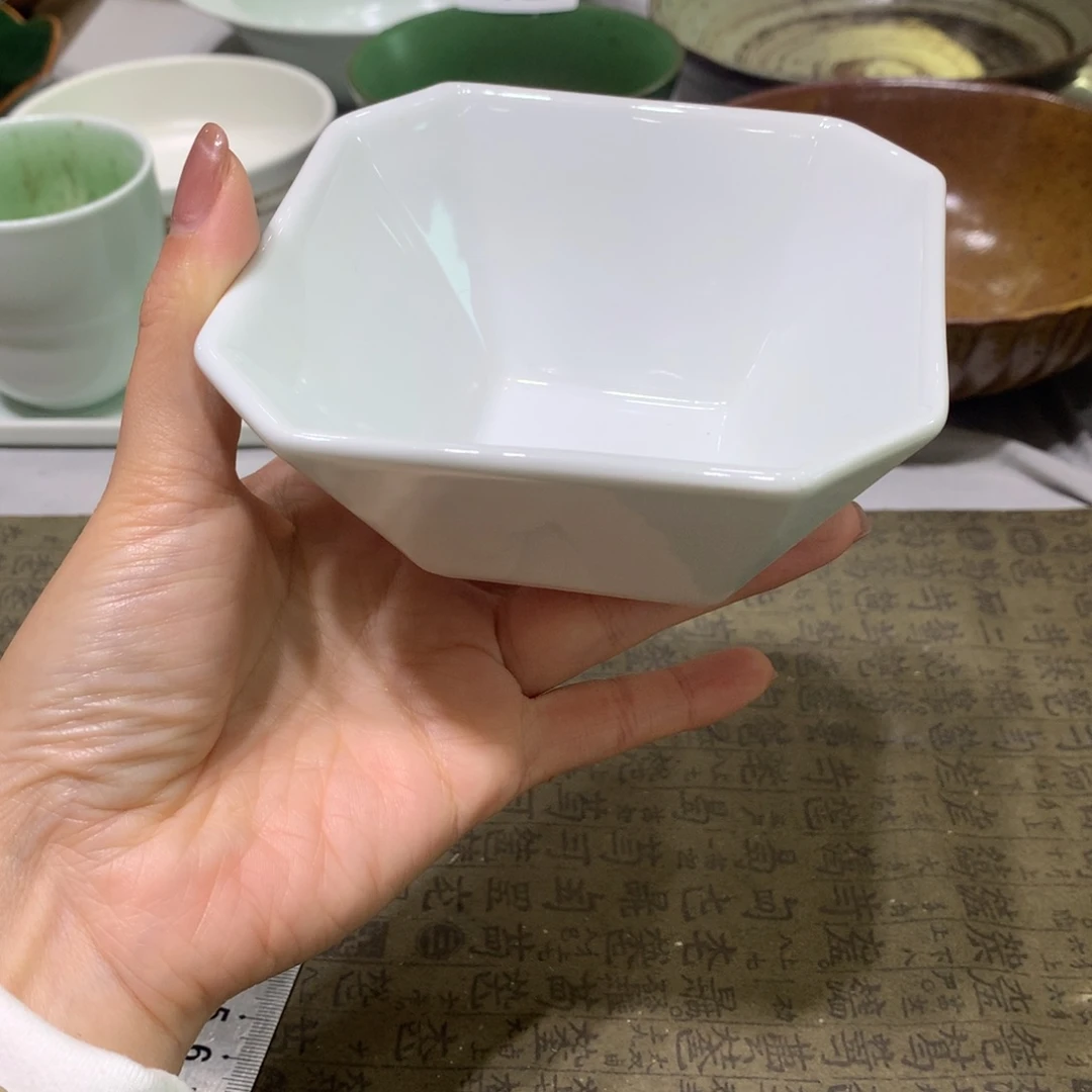 陶景德镇粗陶复古盘碗微瑕