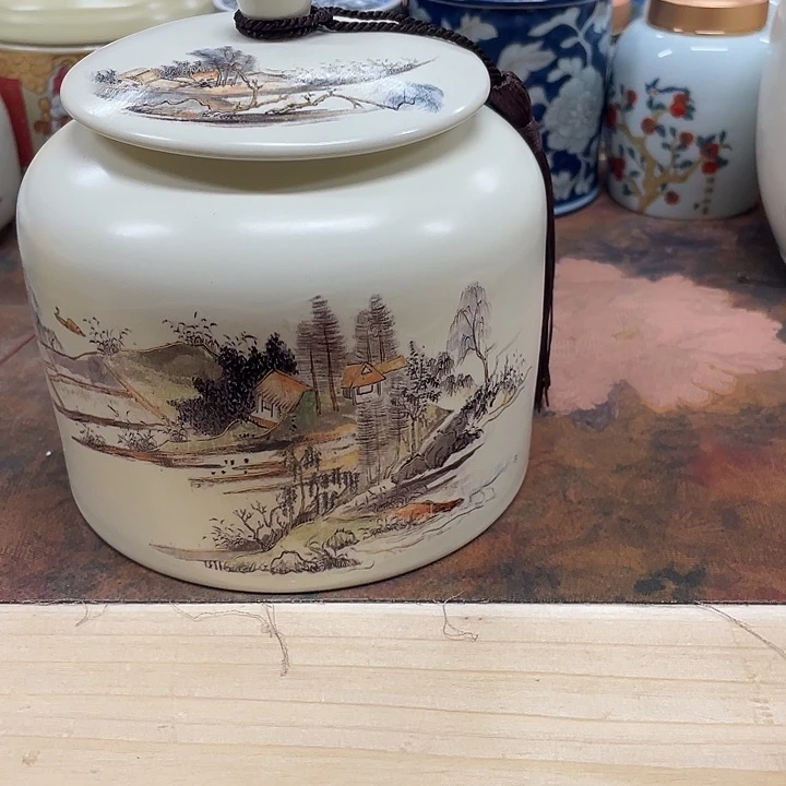 陶瓷罐茶叶罐储物罐密封罐