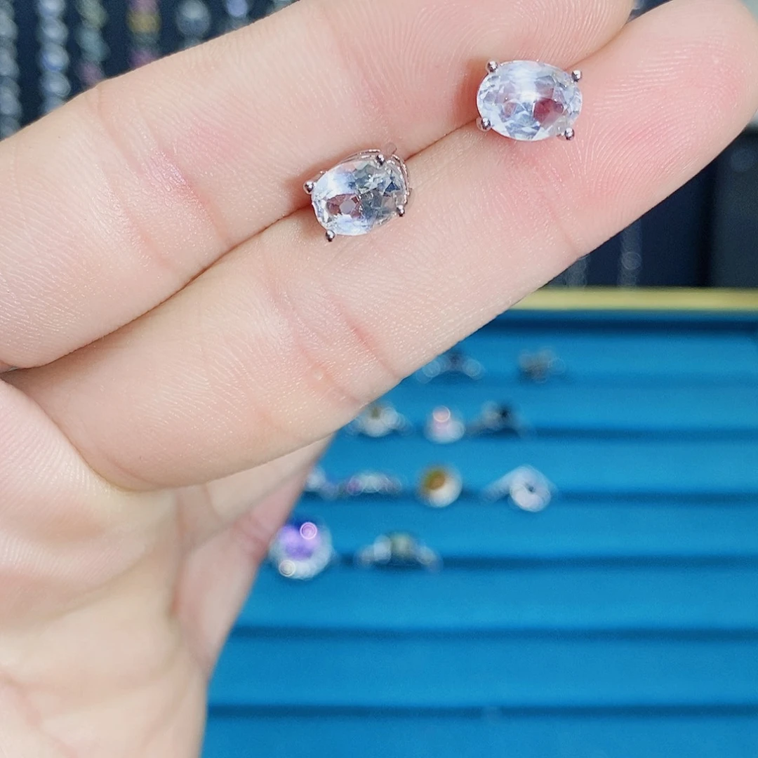 紫晶珠宝半成品银S925镶嵌