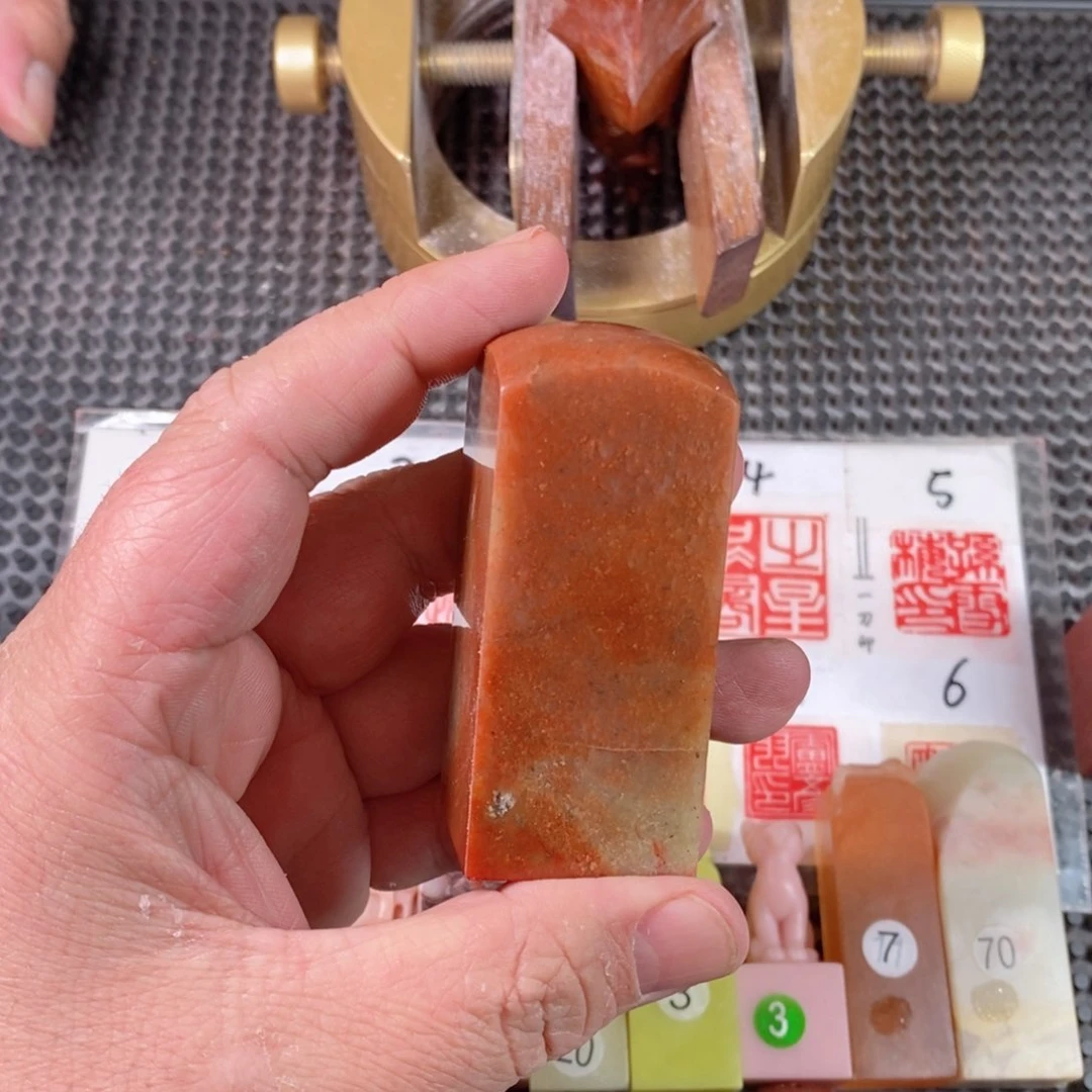 寿山石C***s3公分纂刻定制包刻