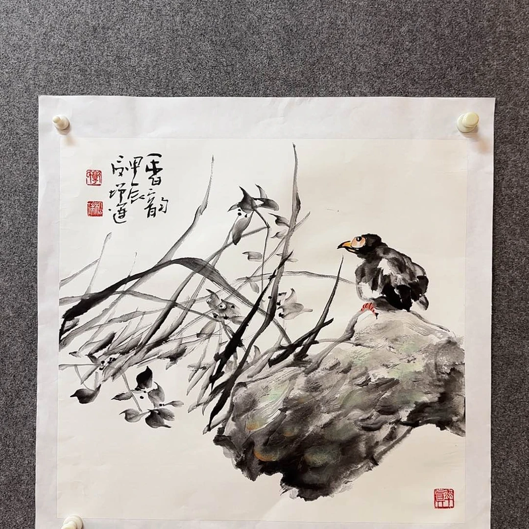 国画海****人郭增运老师手绘作品