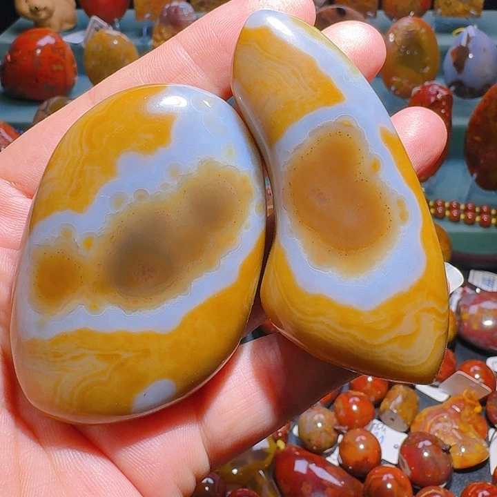 玛瑙/玉髓未镶嵌珠宝半成品