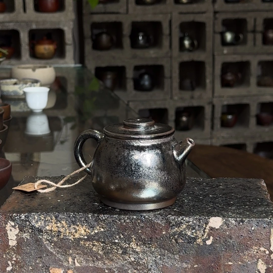 建水紫陶紫泥柴烧茶具