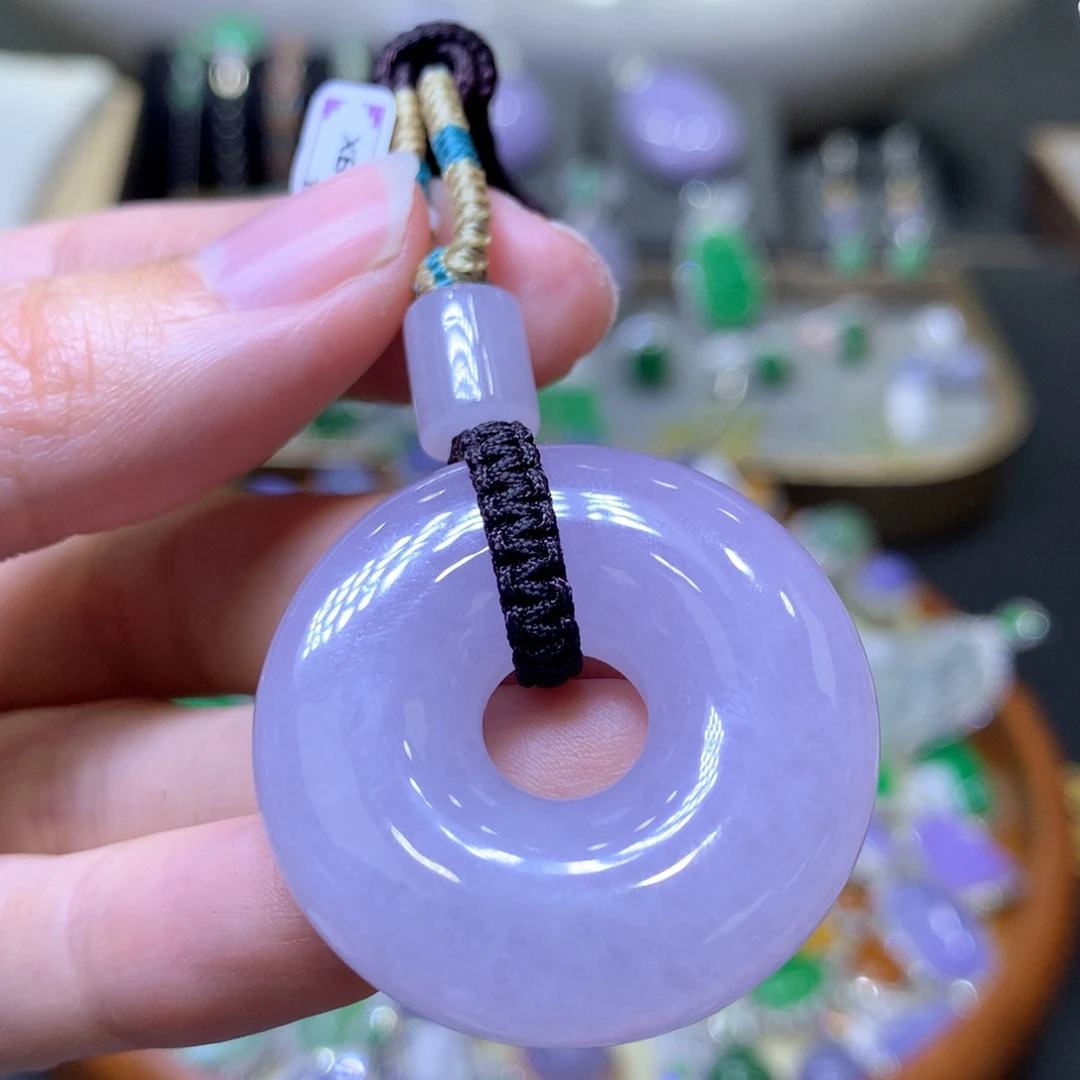 【闪购商品】翡翠颈饰未镶嵌翡翠吊坠项链