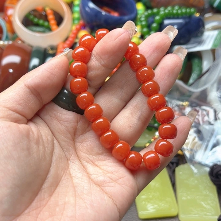 玛瑙/玉髓手链未镶嵌