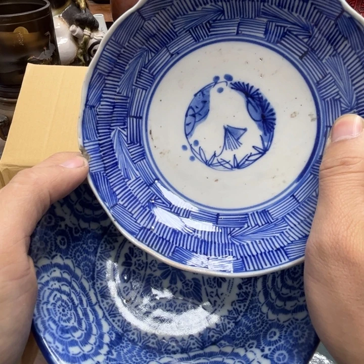 瓷片瓷器摆件工艺品摆件777