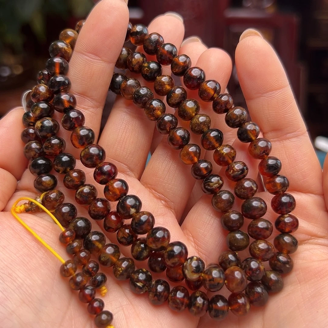 琥珀未镶嵌裸石抚顺琥珀20735八