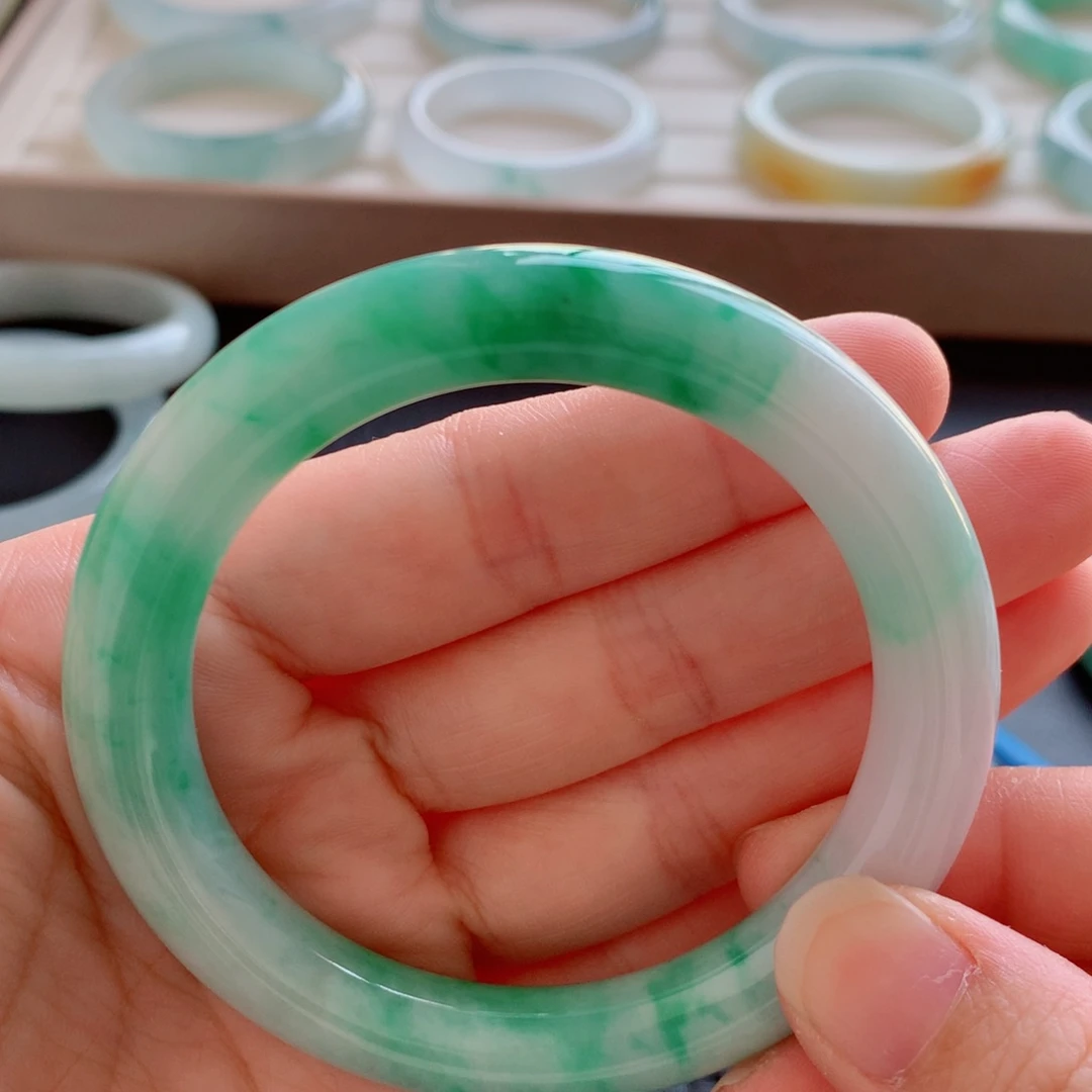 未镶嵌手镯翡翠8号-55