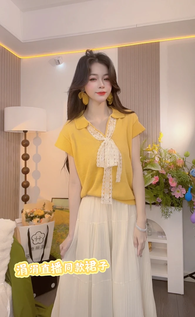 百褶裙女夏季今年流行爆款气质垂感雪纺半身裙大摆a字长裙蛋糕裙