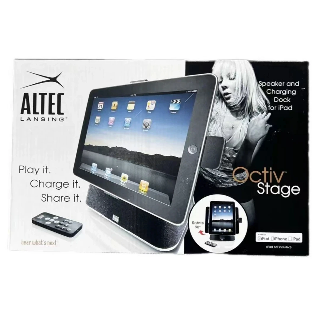 准新品  【按照主播讲解拍】ALTEC 桌面ipad多媒体遥控音响