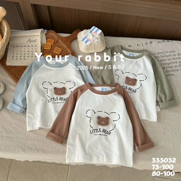 333032-月儿兔可可熊莱卡上衣