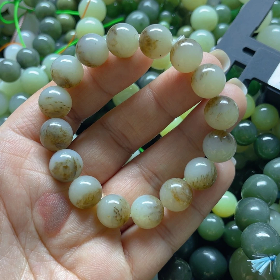 和田玉手链未镶嵌