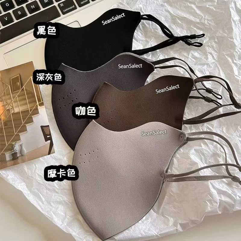 【泡泡家秋冬加绒款】保暖口罩防风防雾户外骑行面罩防寒立体透气