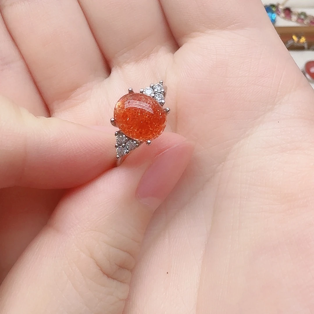 霖***N银S925镶嵌珠宝半成品水晶