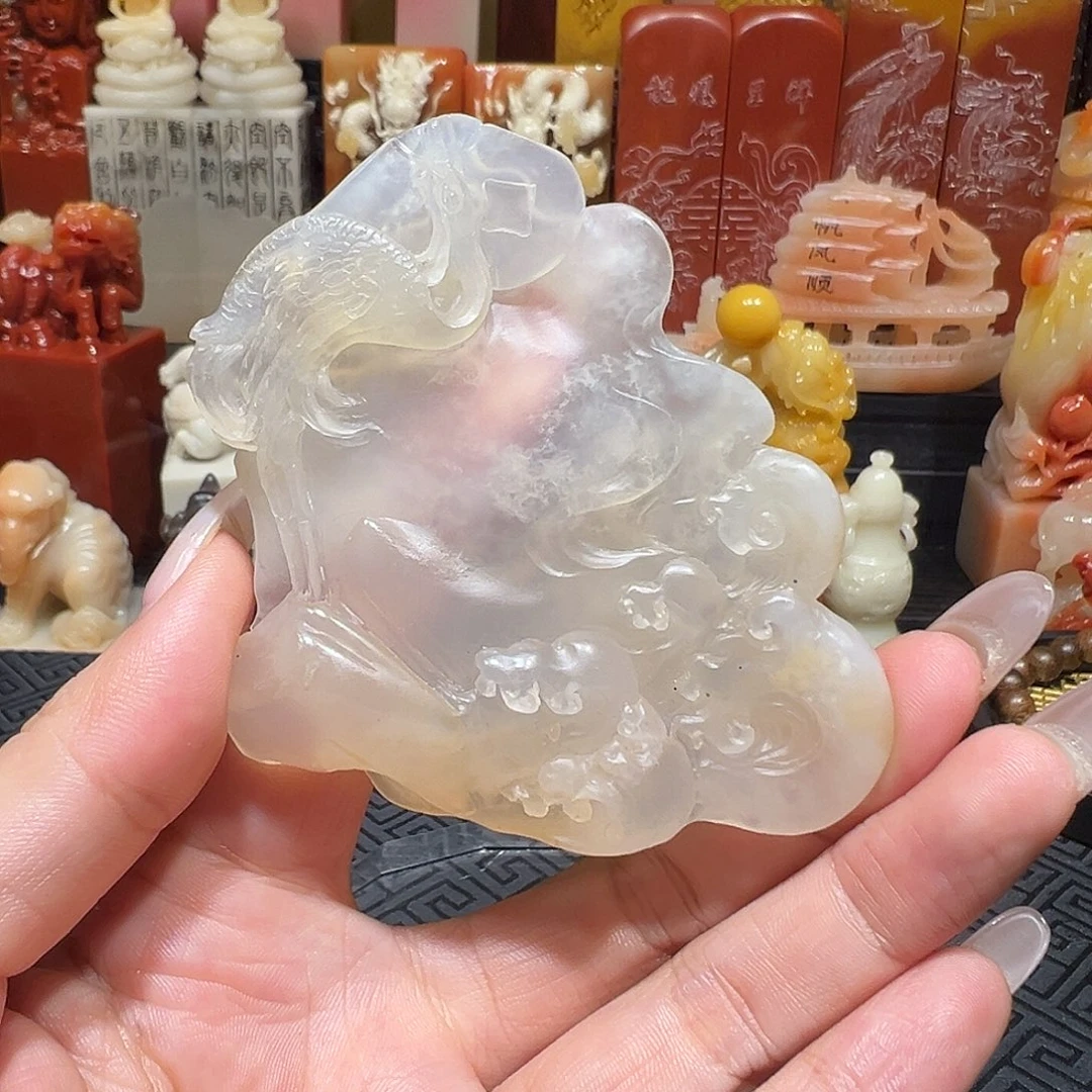 寿山石手把件批发一个