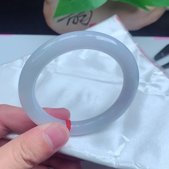 翡翠手镯未镶嵌圆条004