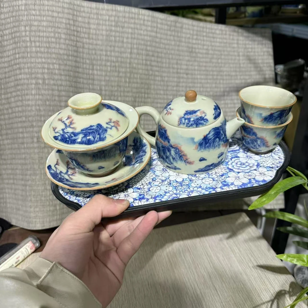 【闪购商品】山水茶具套组bb073