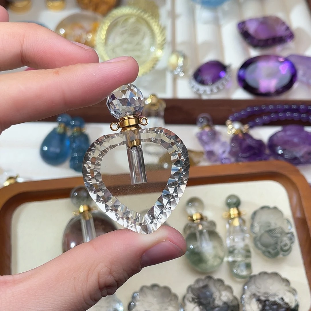 水晶颈饰未镶嵌M*-天然水晶吊坠367