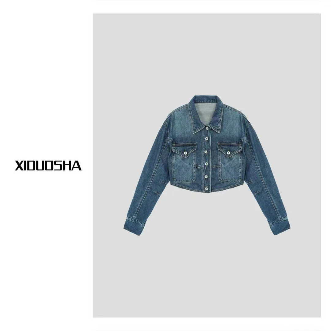 XIDUOSHA/喜朵莎设计款衬衫牛仔外套 XDS1605